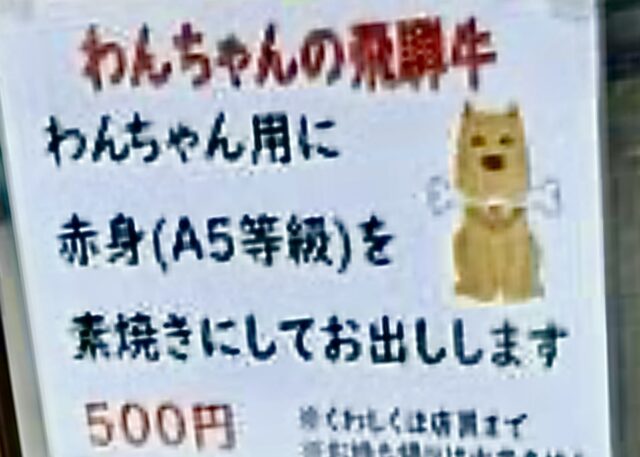飛騨高山 犬連れ 食べ歩き