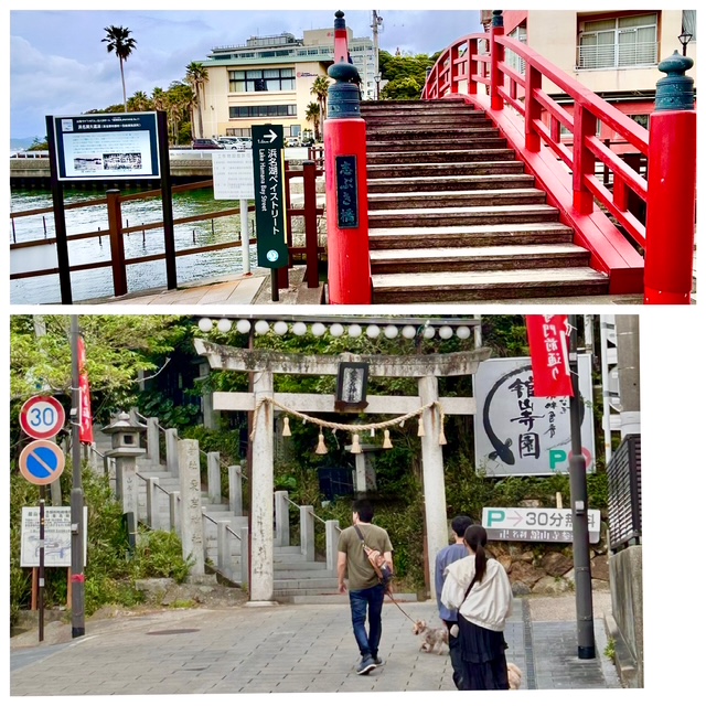 浜名湖犬連れ 観光 舘山寺