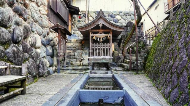郡上八幡観光モデルコース・宗祇水