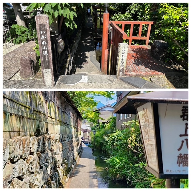 郡上八幡 観光マップいがわ小径